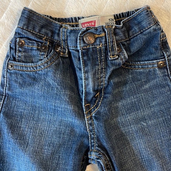 24months Toddler Baby Levi Strauss Co Jeans 526 - Picture 3 of 7